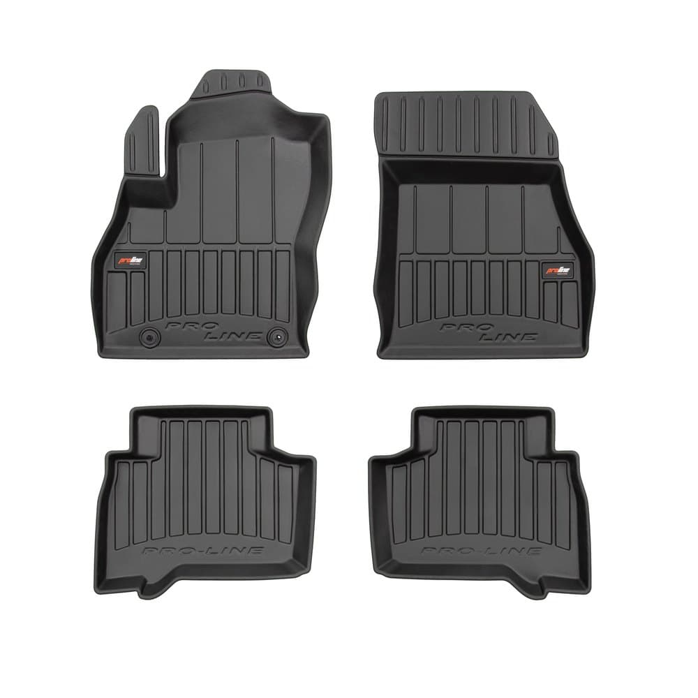 Tappetini gomma e vasche baule su misura Fiat Qubo (2008-2020)