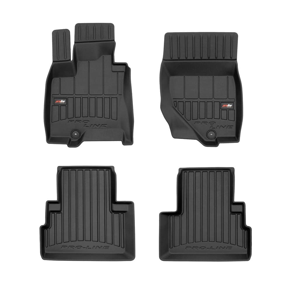 Tappetini gomma e vasche baule su misura Infiniti QX70 (2008-2017)