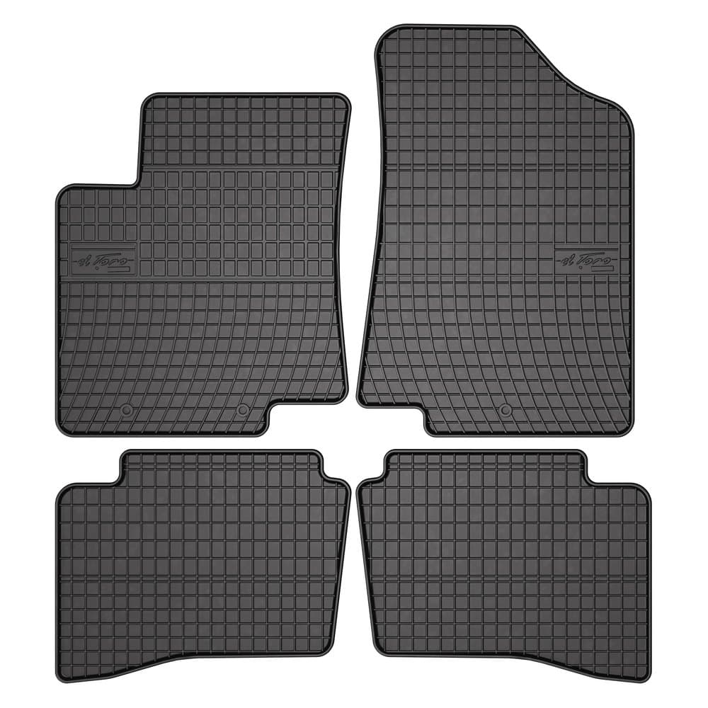 Tappetini gomma e vasche baule su misura Kia Rio III (2011-2017)