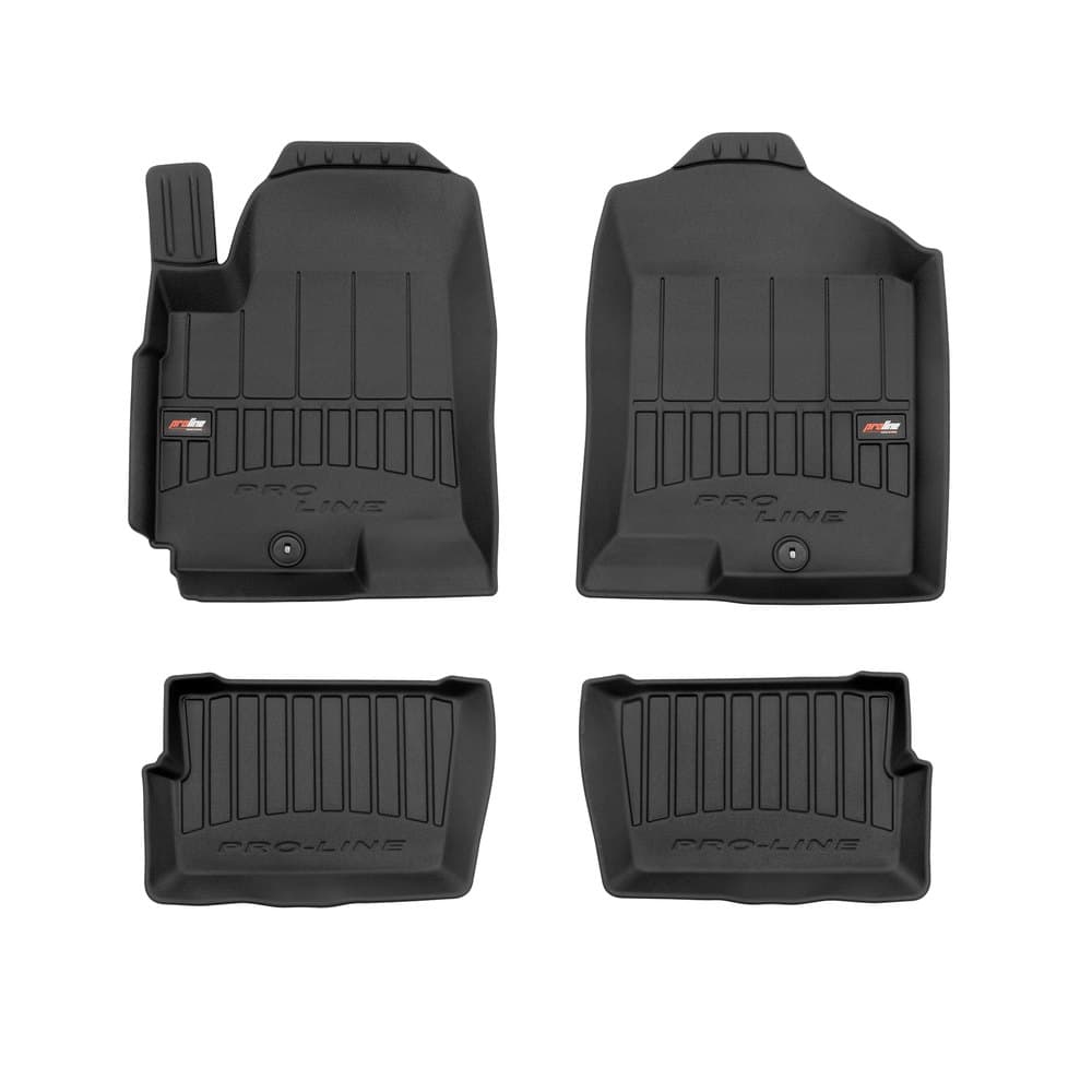 Tappetini gomma e vasche baule su misura Kia Soul I (2008-2013)