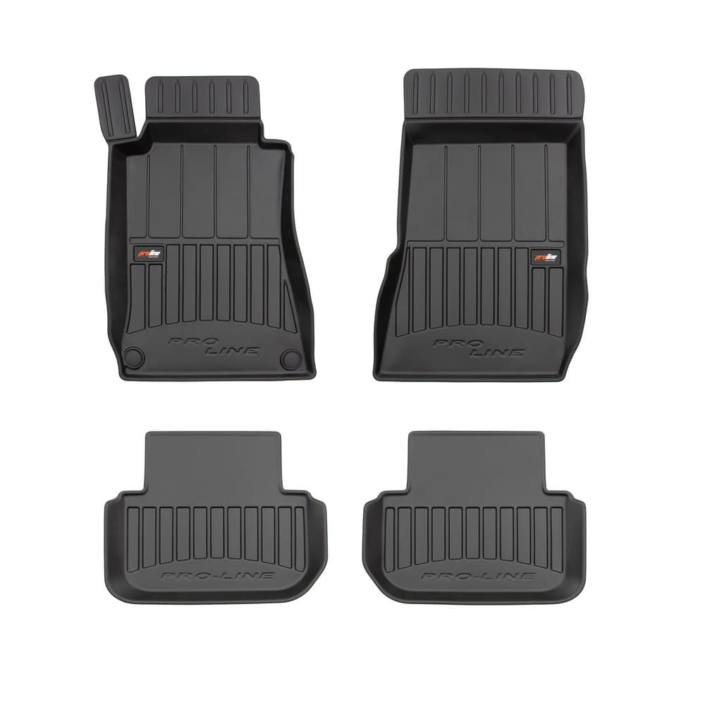 Tappetini gomma e vasche baule su misura Mercedes-Benz CLK C209 (2002-2009)