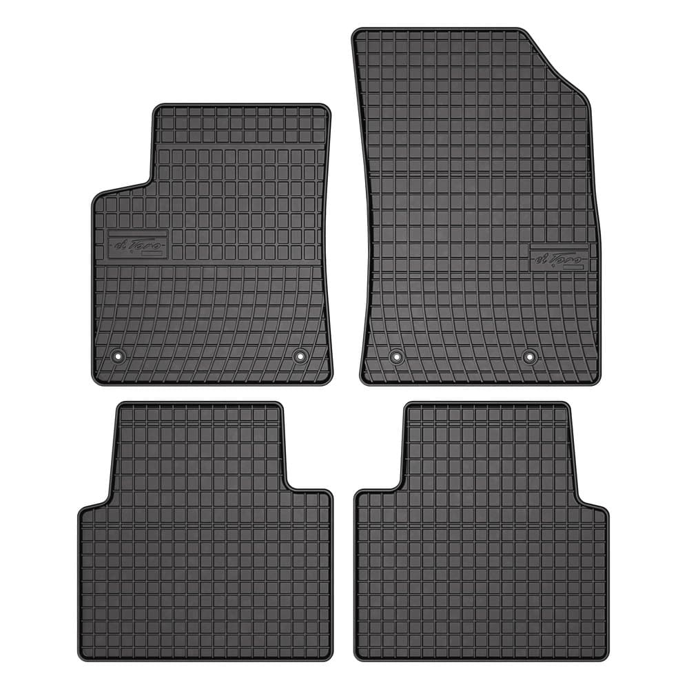 Tappetini gomma e vasche baule su misura Opel Crossland X (2017-2024)