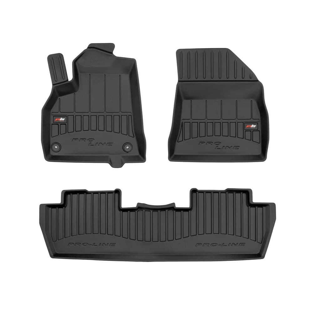 Tappetini gomma e vasche baule su misura Peugeot 5008 I (2009-2017)