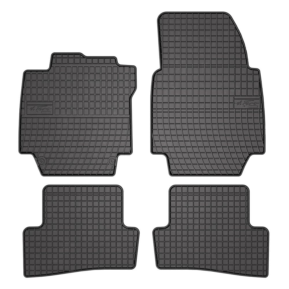 Tappetini gomma e vasche baule su misura Renault Captur I (2013-2019)