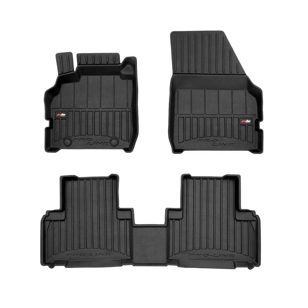 Tappetini gomma e vasche baule su misura Renault Scenic II (2003-2009)