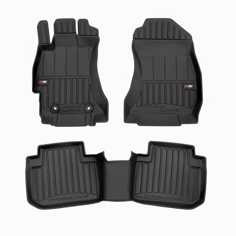 Tappetini gomma e vasche baule su misura Subaru Forester IV (2012-2018)