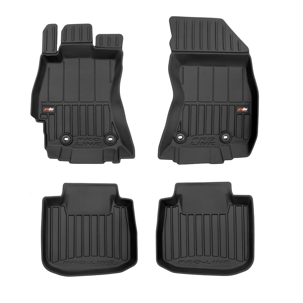 Tappetini gomma e vasche baule su misura Subaru Outback V (2014-2019)