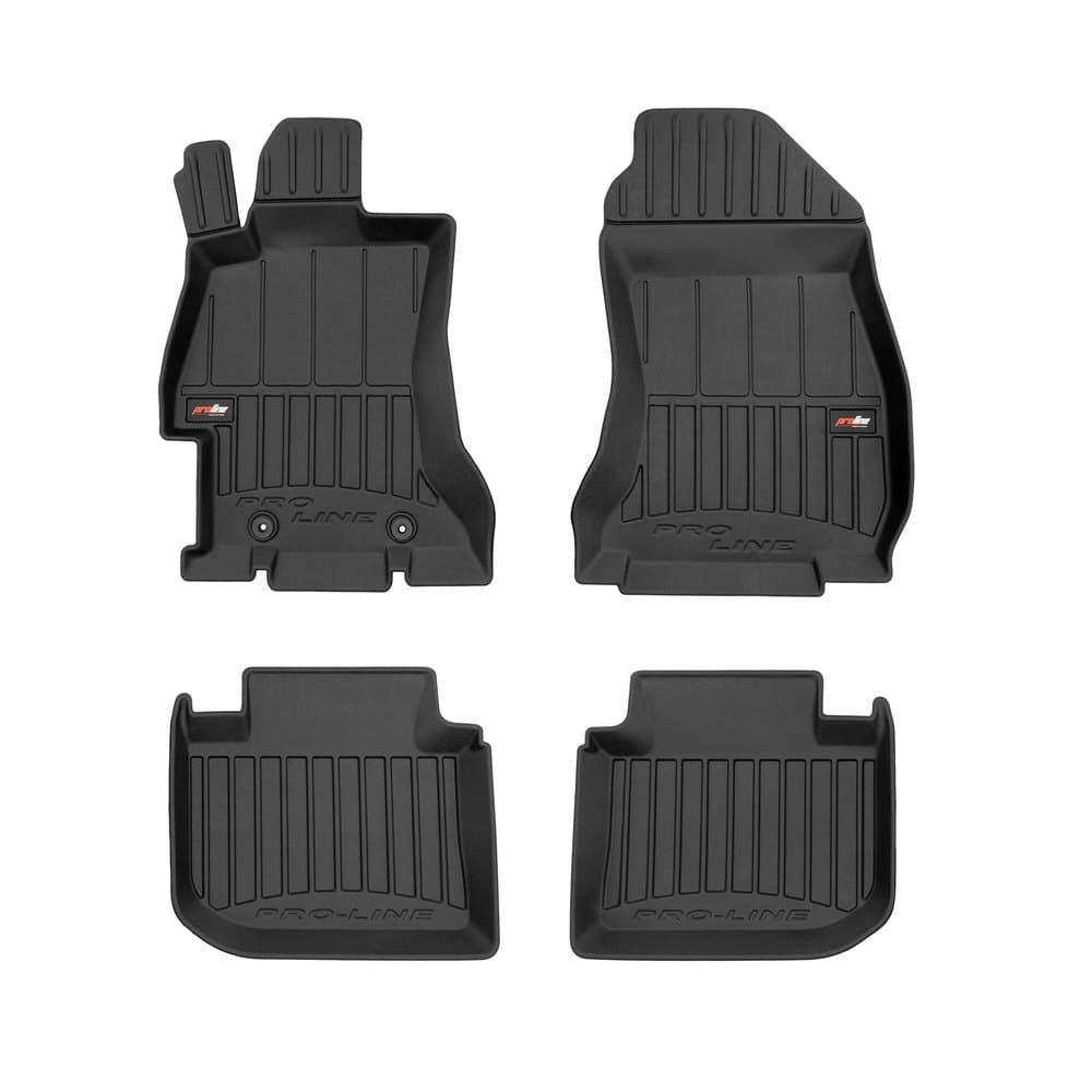 Tappetini gomma e vasche baule su misura Subaru XV I (2011-2017)