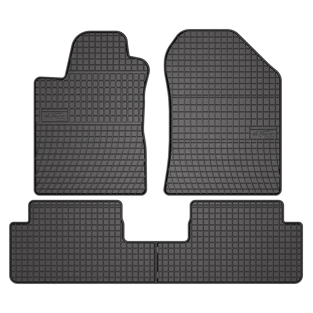 Tappetini gomma e vasche baule su misura Toyota Corolla Verso II (2004-2009)