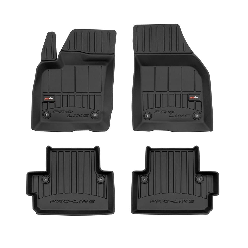 Tappetini gomma e vasche baule su misura Volvo S40 II (2004-2012)