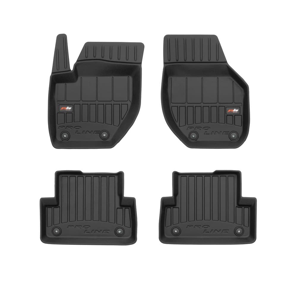 Tappetini gomma e vasche baule su misura Volvo V40 II (2012-2019)