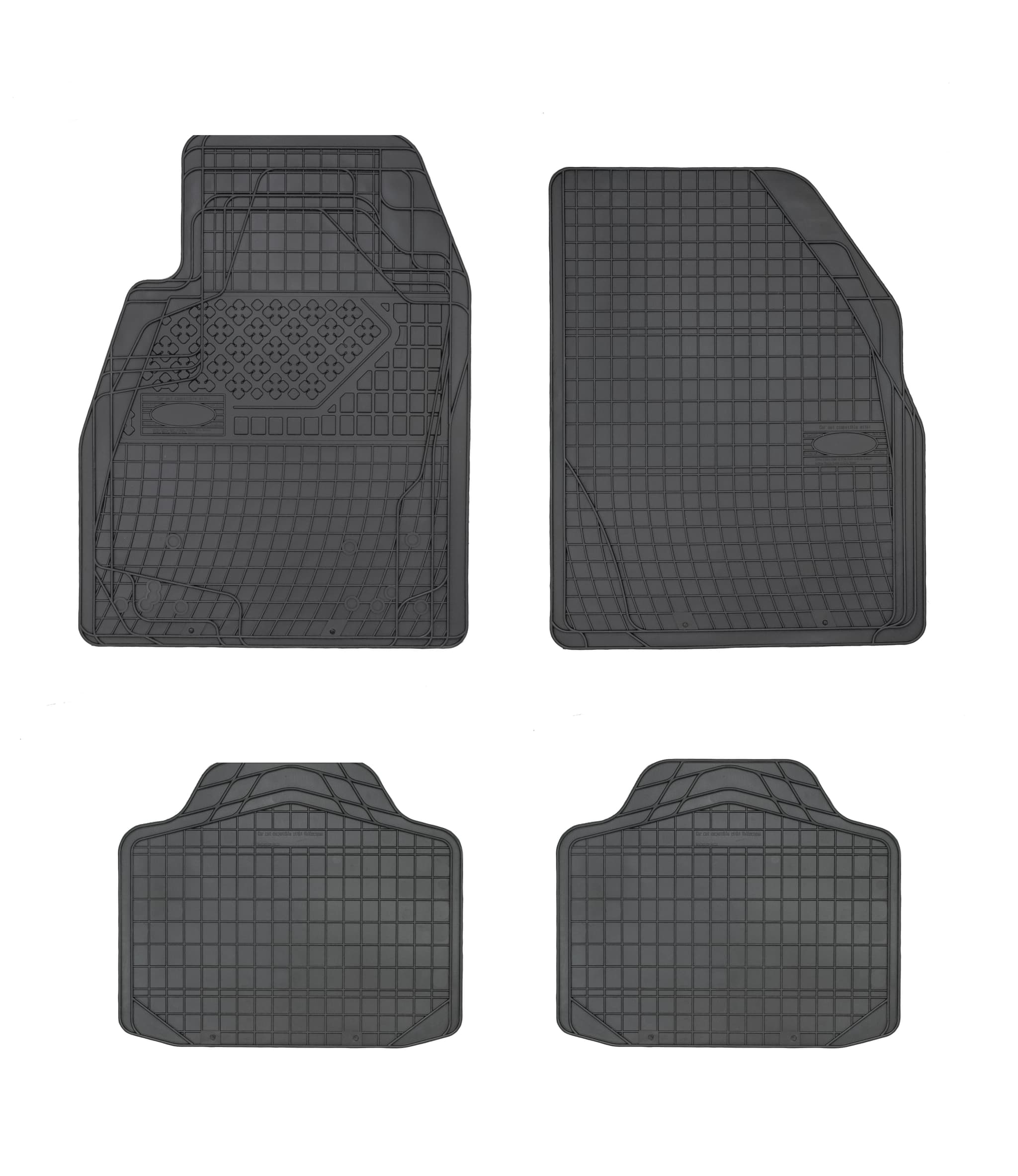 Tappetini in gomma per Opel Corsa 2006, Agila, Astra 2003, Vectra 2001 in poi