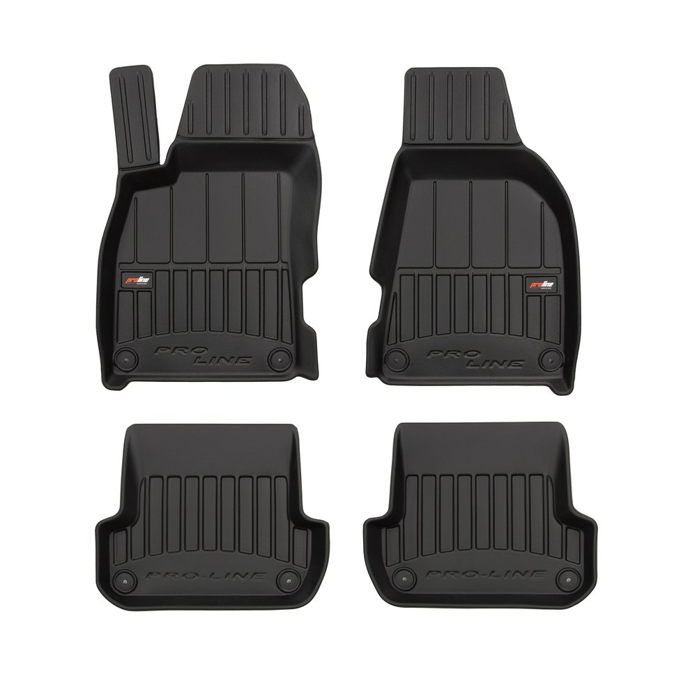 Tappetini gomma e vasche baule su misura Audi A4 B6 (2000-2006)
