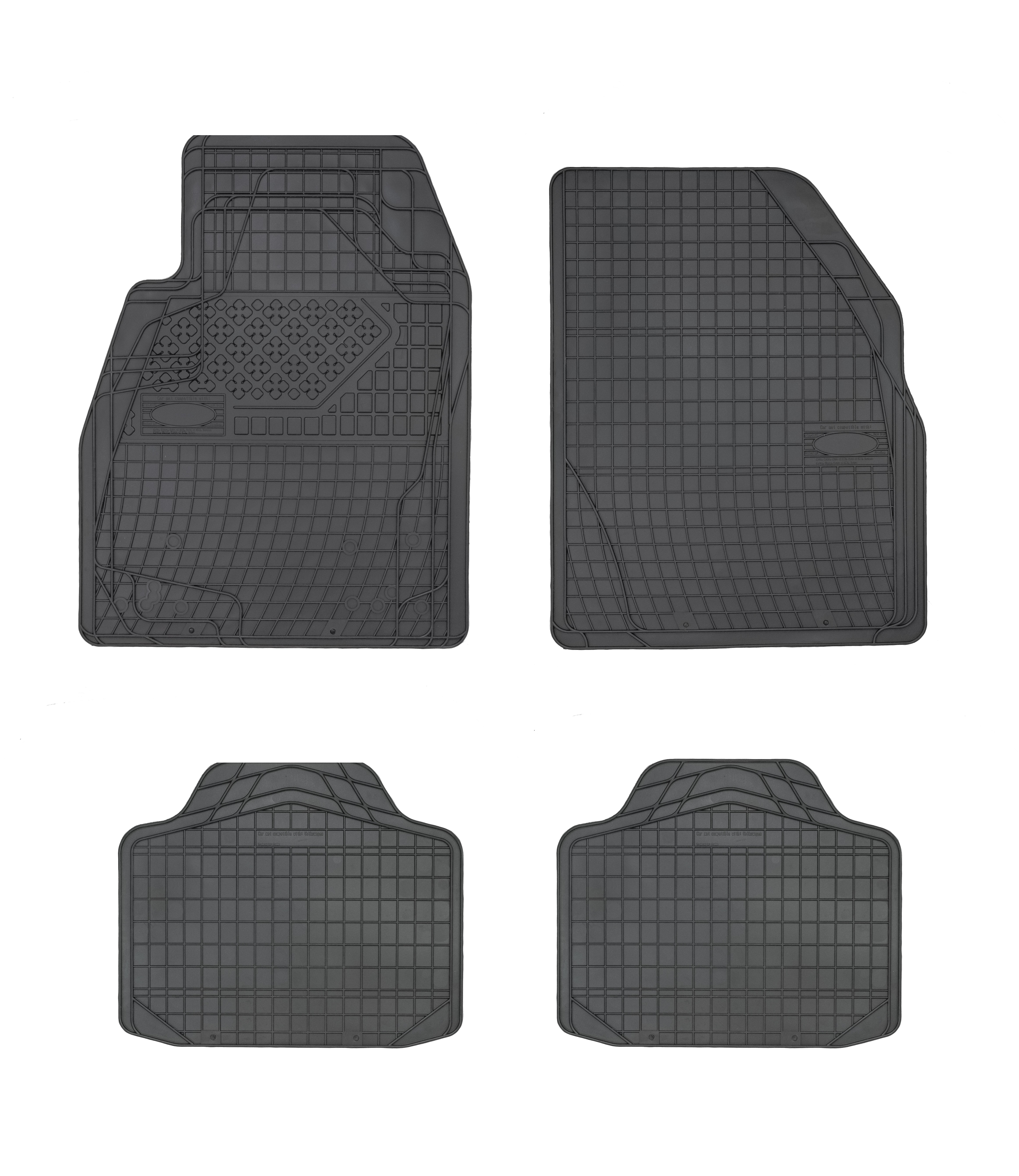 Tappetini in gomma per Opel Corsa 2006, Agila, Astra 2003, Vectra 2001 in poi
